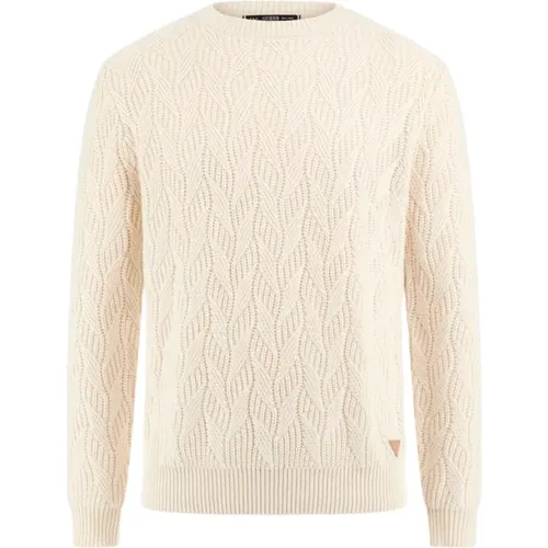 Knitwear > Round-neck Knitwear - - Guess - Modalova