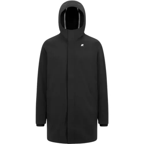 K-Way - Coats > Parkas - Black - K-way - Modalova