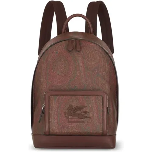 Etro - Bags > Backpacks - Brown - ETRO - Modalova