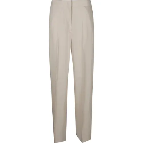 Trousers > Straight Trousers - - Fabiana Filippi - Modalova