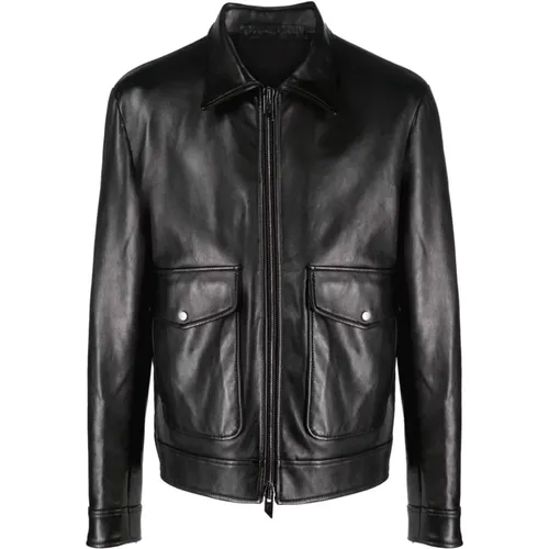 Jackets > Leather Jackets - - Salvatore Santoro - Modalova