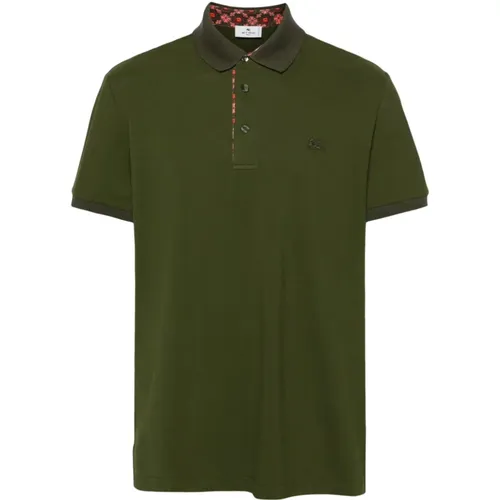 Etro - Tops > Polo Shirts - Green - ETRO - Modalova