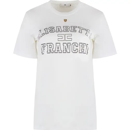 Tops > T-Shirts - - Elisabetta Franchi - Modalova