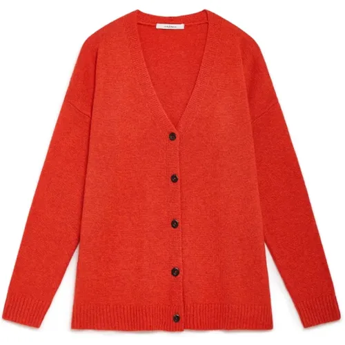 Knitwear > Cardigans - - Maliparmi - Modalova