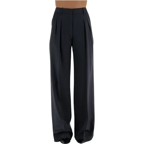 Trousers > Wide Trousers - - Loulou Studio - Modalova