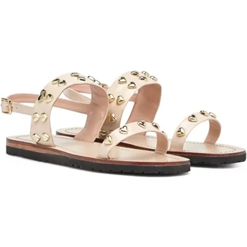 Shoes > Sandals > Flat Sandals - - Love Moschino - Modalova