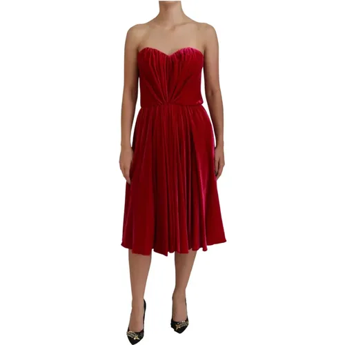 Dresses > Day Dresses > Midi Dresses - - Dolce & Gabbana - Modalova