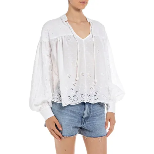 Blouses & Shirts > Blouses - - Replay - Modalova