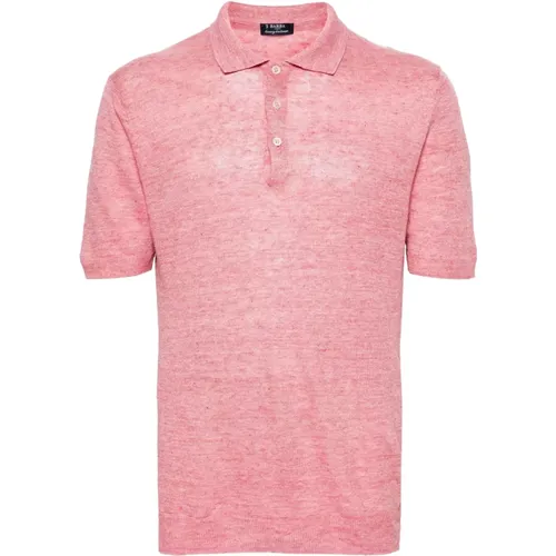 Barba - Tops > Polo Shirts - Pink - Barba - Modalova