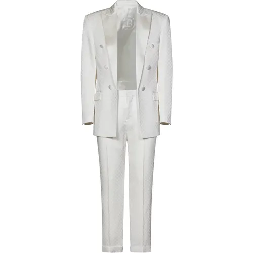 Suits > Suit Sets > Single Breasted Suits - - Balmain - Modalova