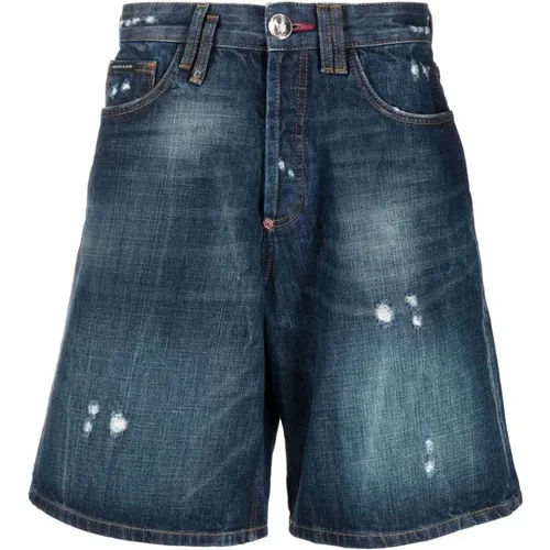 Shorts > Denim Shorts - - Philipp Plein - Modalova