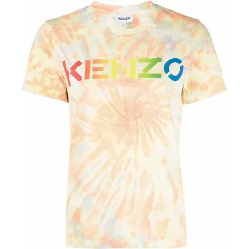 Kenzo - Tops > T-Shirts - Orange - Kenzo - Modalova