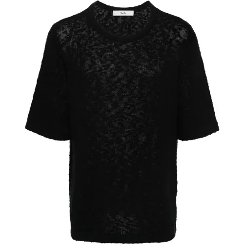 Séfr - Tops > T-Shirts - Black - Séfr - Modalova