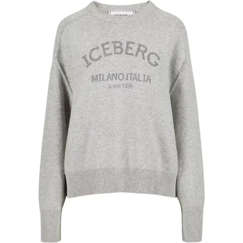 Knitwear > Round-neck Knitwear - - Iceberg - Modalova