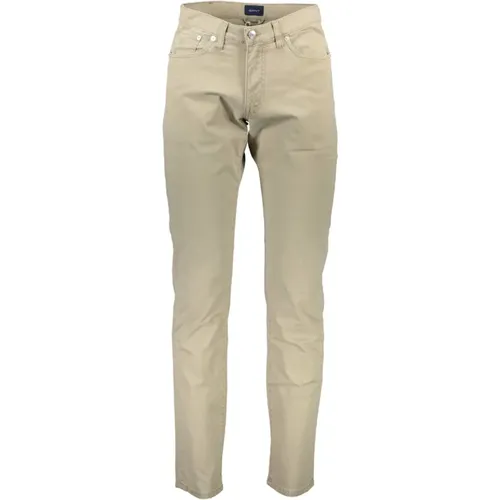 Trousers > Slim-fit Trousers - - Gant - Modalova