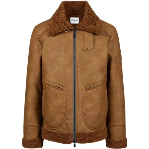 Jackets > Faux Fur & Shearling Jackets - - Iceberg - Modalova