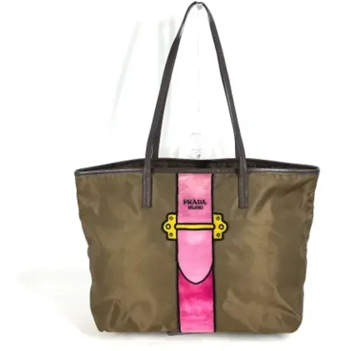 Pre-owned > Pre-owned Bags > Pre-owned Tote Bags - - Prada Vintage - Modalova