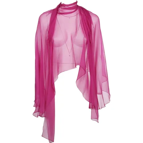 Accessories > Scarves > Silky Scarves - - alberta ferretti - Modalova