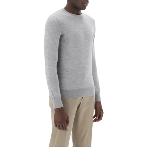 Knitwear > Round-neck Knitwear - - Ermenegildo Zegna - Modalova