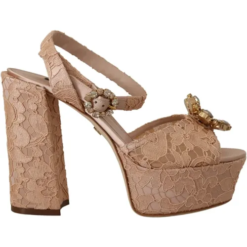 Shoes > Sandals > High Heel Sandals - - Dolce & Gabbana - Modalova