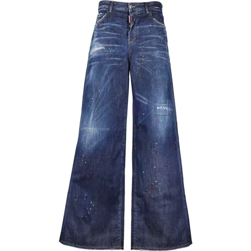 Jeans > Wide Jeans - - Dsquared2 - Modalova