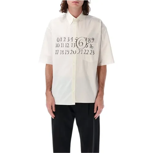 Shirts > Short Sleeve Shirts - - MM6 Maison Margiela - Modalova