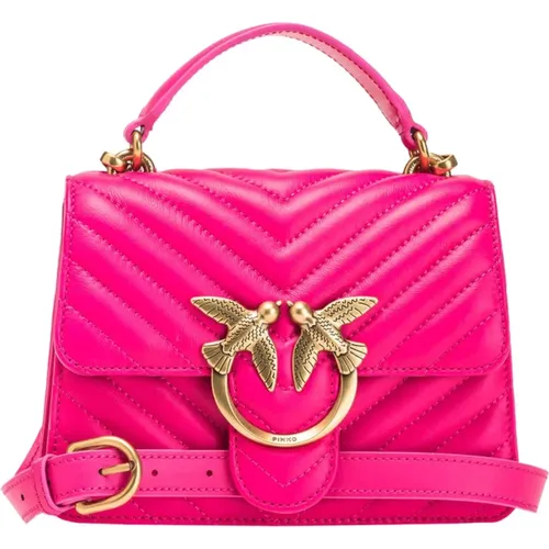 Pinko - Bags > Handbags - Pink - pinko - Modalova