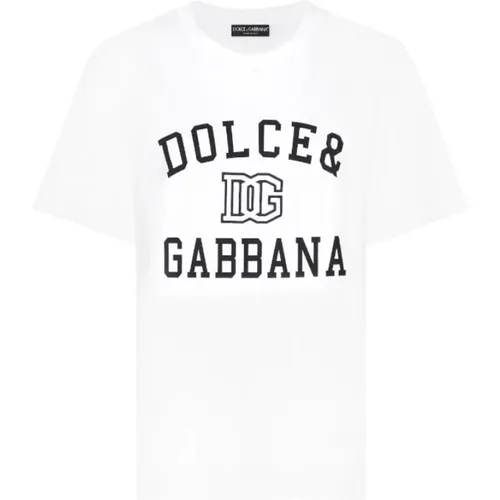 Tops > T-Shirts - - Dolce & Gabbana - Modalova