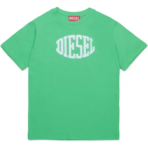 Kids > Tops > T-Shirts - - Diesel - Modalova