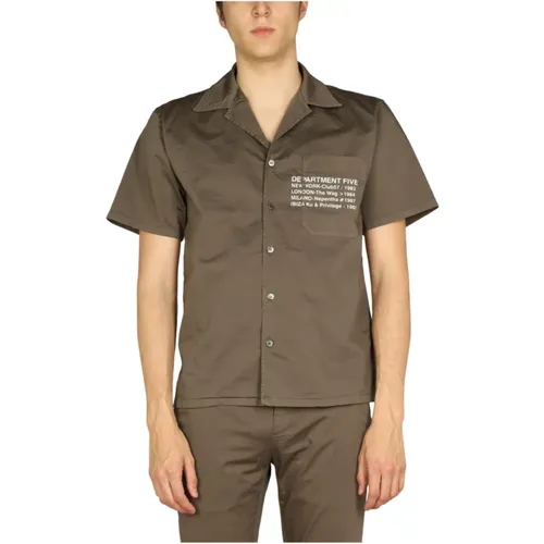 Shirts > Short Sleeve Shirts - - Department Five - Modalova