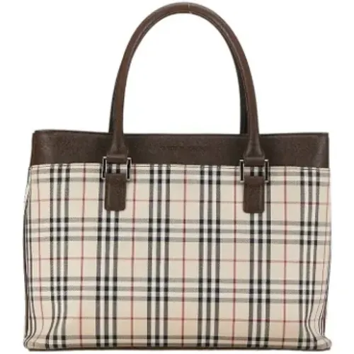 Pre-owned > Pre-owned Bags > Pre-owned Tote Bags - - Burberry Vintage - Modalova