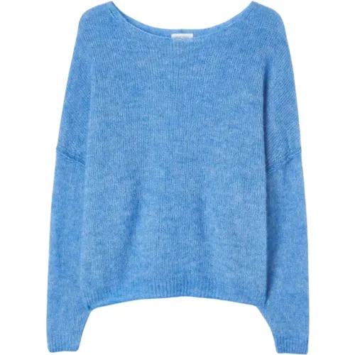 Knitwear > Round-neck Knitwear - - American vintage - Modalova