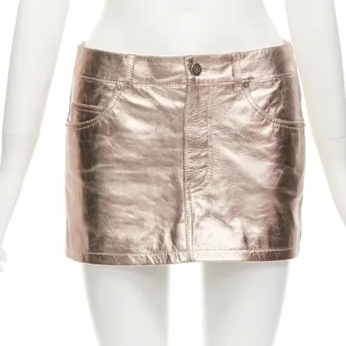 Pre-owned > Pre-owned Skirts - - Saint Laurent Vintage - Modalova