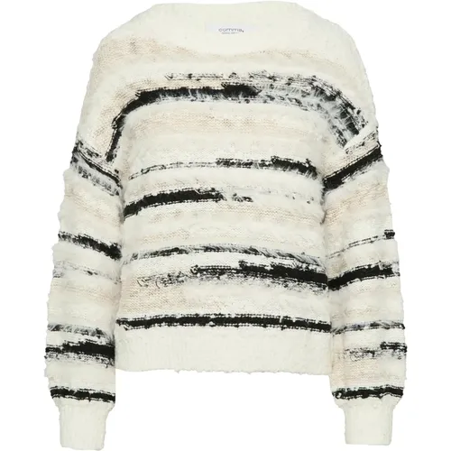 Knitwear > Round-neck Knitwear - - comma - Modalova