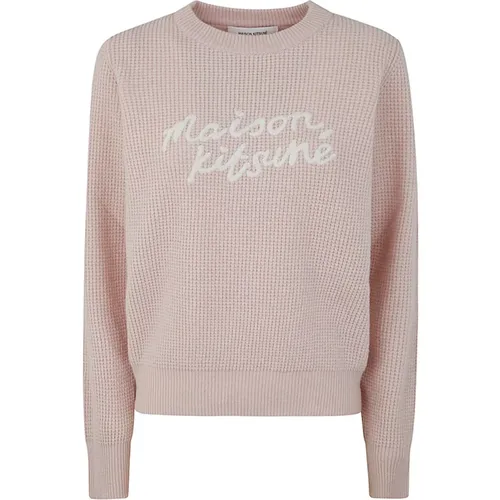 Knitwear > Round-neck Knitwear - - Maison Kitsuné - Modalova