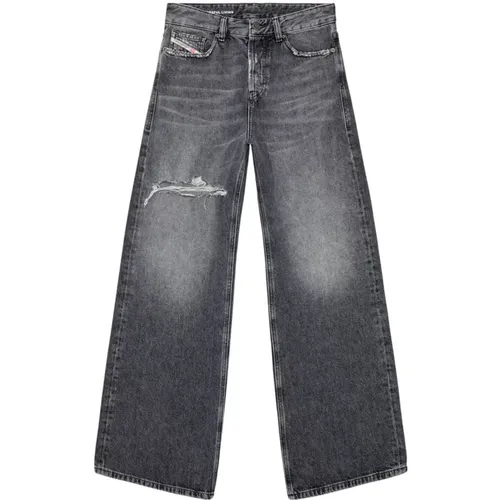 Jeans > Wide Jeans - - Diesel - Modalova