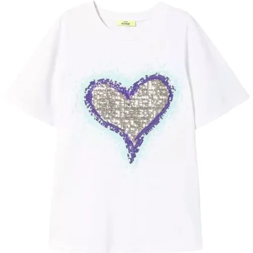 Twinset - Tops > T-Shirts - White - Twinset - Modalova