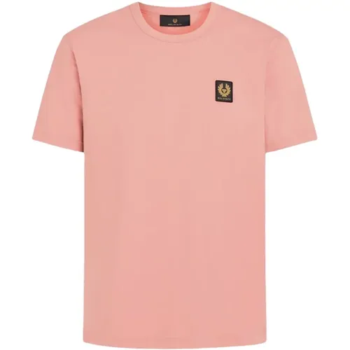 Belstaff - Tops > T-Shirts - Pink - Belstaff - Modalova