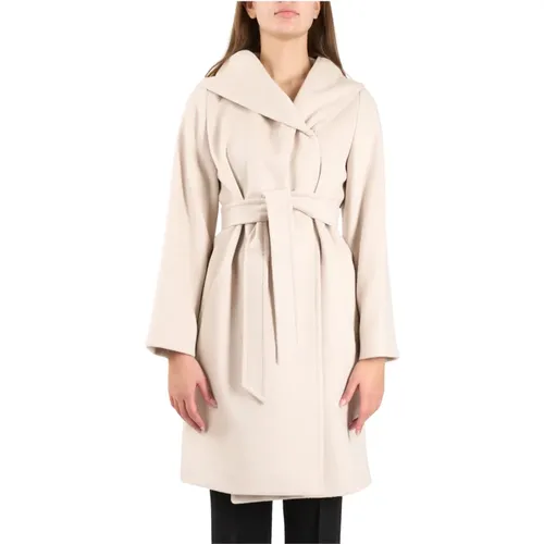 Coats > Belted Coats - - Max Mara Studio - Modalova