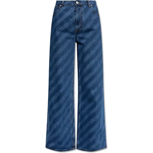 Marni - Jeans > Wide Jeans - Blue - Marni - Modalova