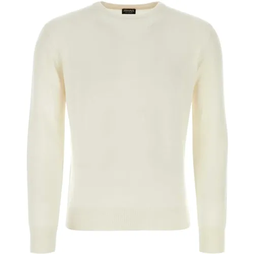 Knitwear > Round-neck Knitwear - - Z Zegna - Modalova