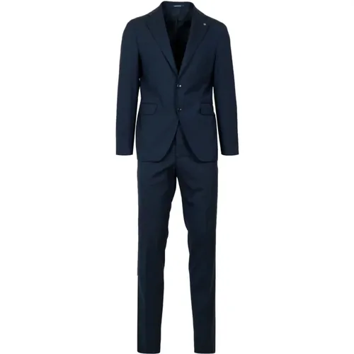 Suits > Suit Sets > Single Breasted Suits - - Tagliatore - Modalova