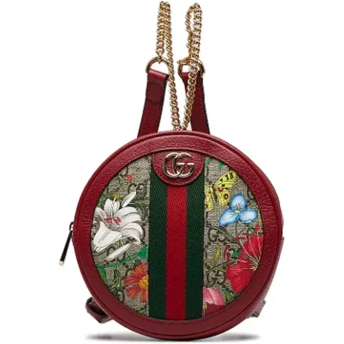 Pre-owned > Pre-owned Bags > Pre-owned Backpacks - - Gucci Vintage - Modalova