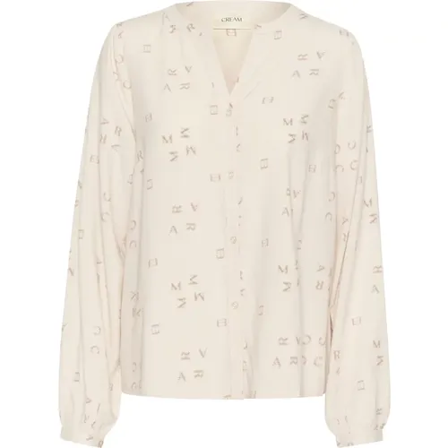 Blouses & Shirts > Shirts - - Cream - Modalova