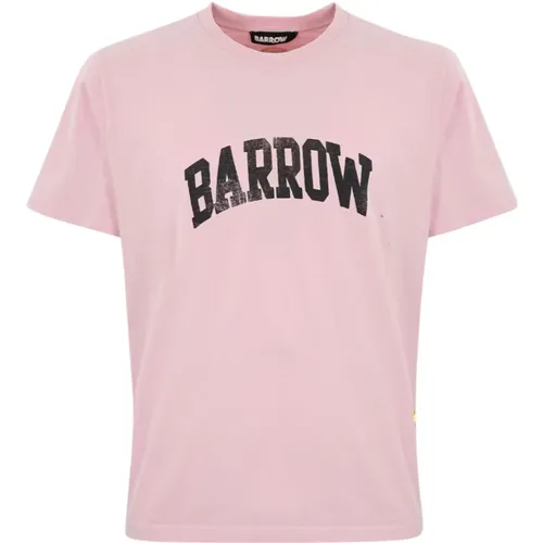 Barrow - Tops > T-Shirts - Pink - Barrow - Modalova