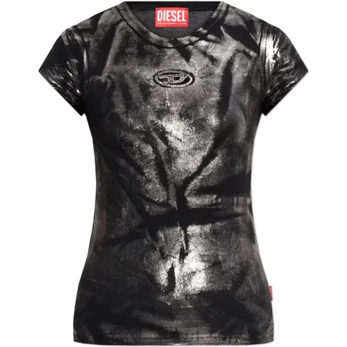 Diesel - Tops > T-Shirts - Black - Diesel - Modalova