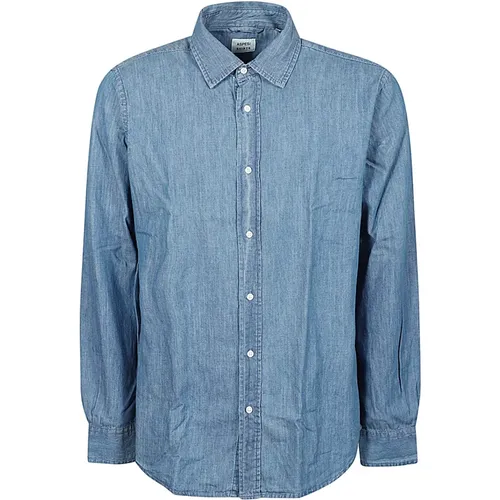 Shirts > Denim Shirts - - Aspesi - Modalova