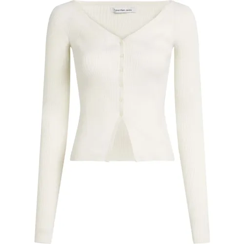 Knitwear > Cardigans - - Calvin Klein Jeans - Modalova