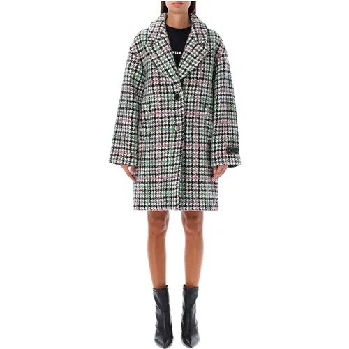 Coats > Single-Breasted Coats - - Msgm - Modalova