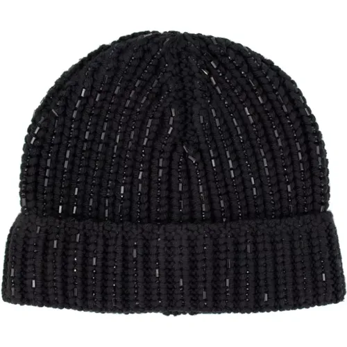 Accessories > Hats > Beanies - - Ermanno Scervino - Modalova